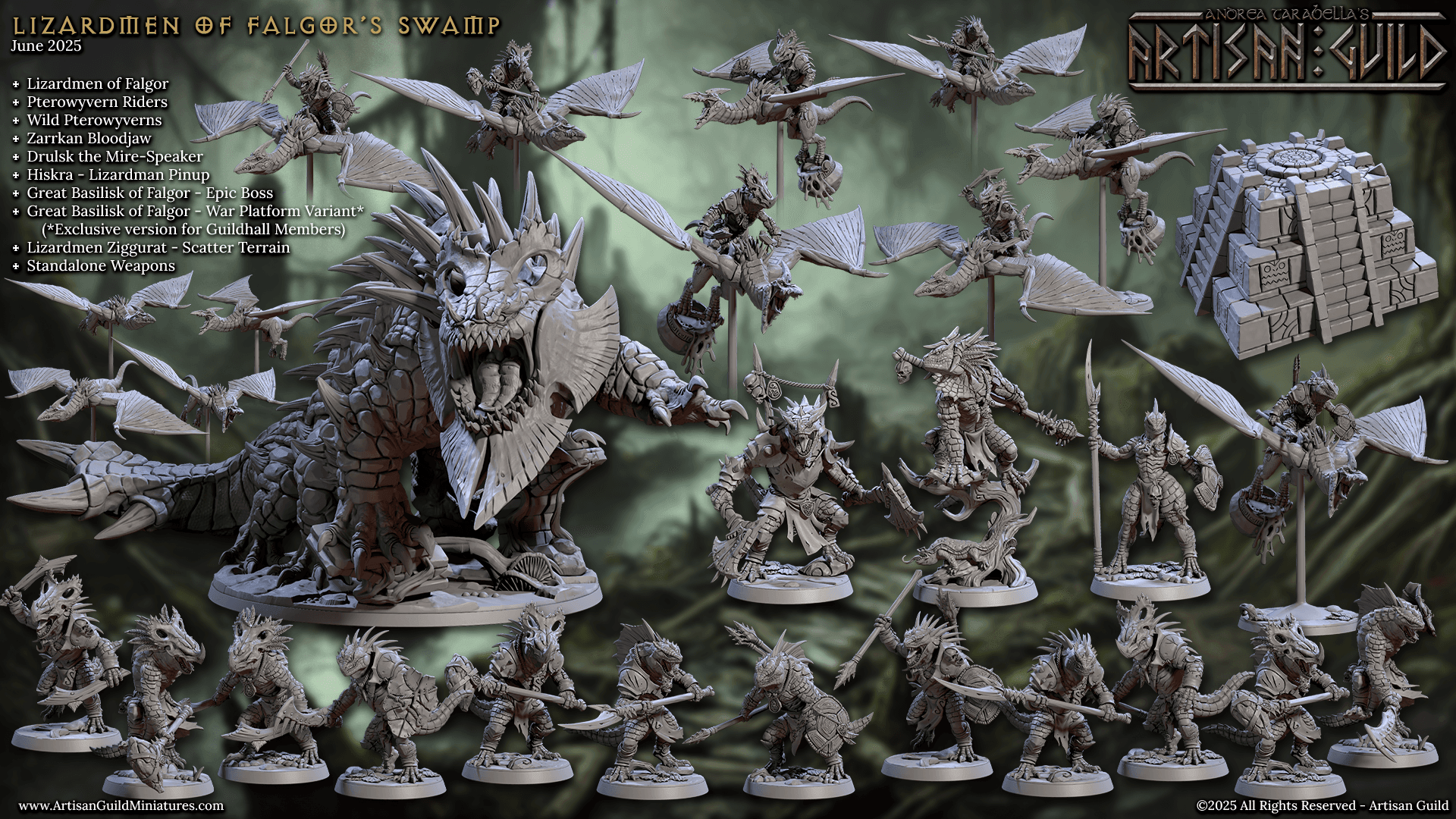 Lizardmen of Falgor's Swamp (Set Nº74)